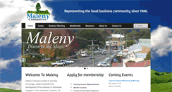 Desktop Screenshot of malenycommerce.org.au