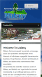 Mobile Screenshot of malenycommerce.org.au
